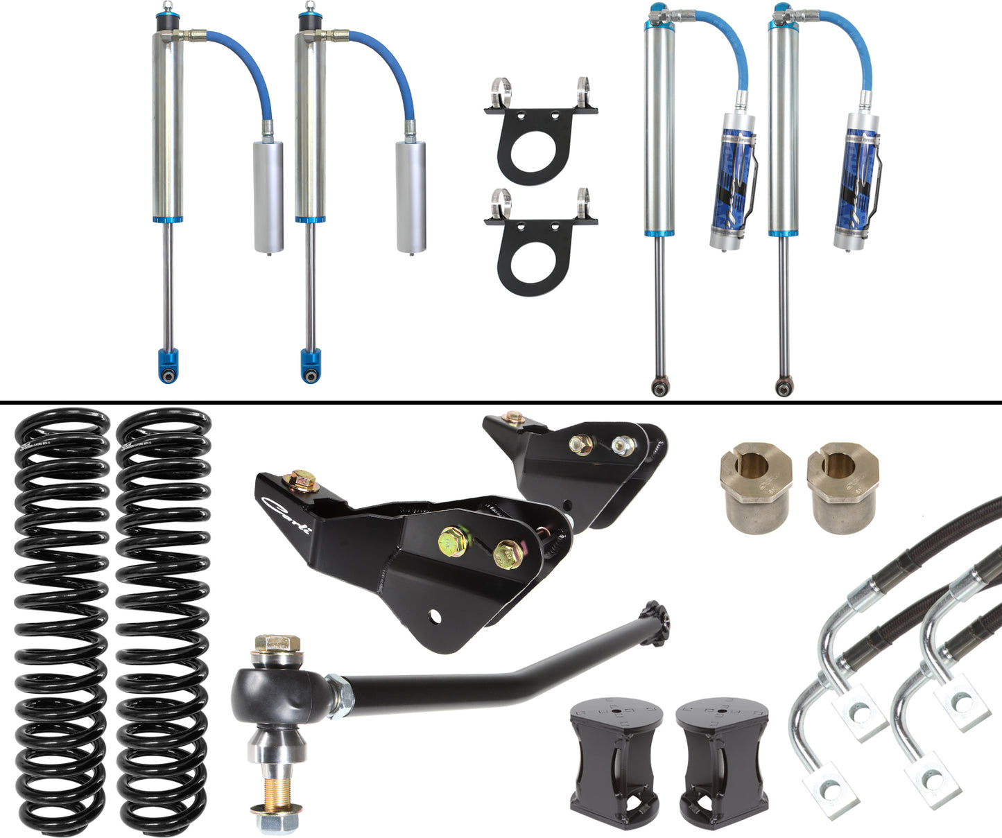 Carli Pintop Suspension System, Kit, 4.5/5.5” Lift, 17-22 Ford F250/350, Diesel