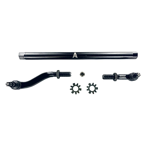 Apex Chassis Heavy Duty JK 2.5 Ton Heavy Duty Yes Flip Drag Link Assembly in Steel. Fits: 07-18 Jeep Wrangler JK JKU Rubicon Sahara Sport.  - FLIP KIT 3.5+ inch lift.