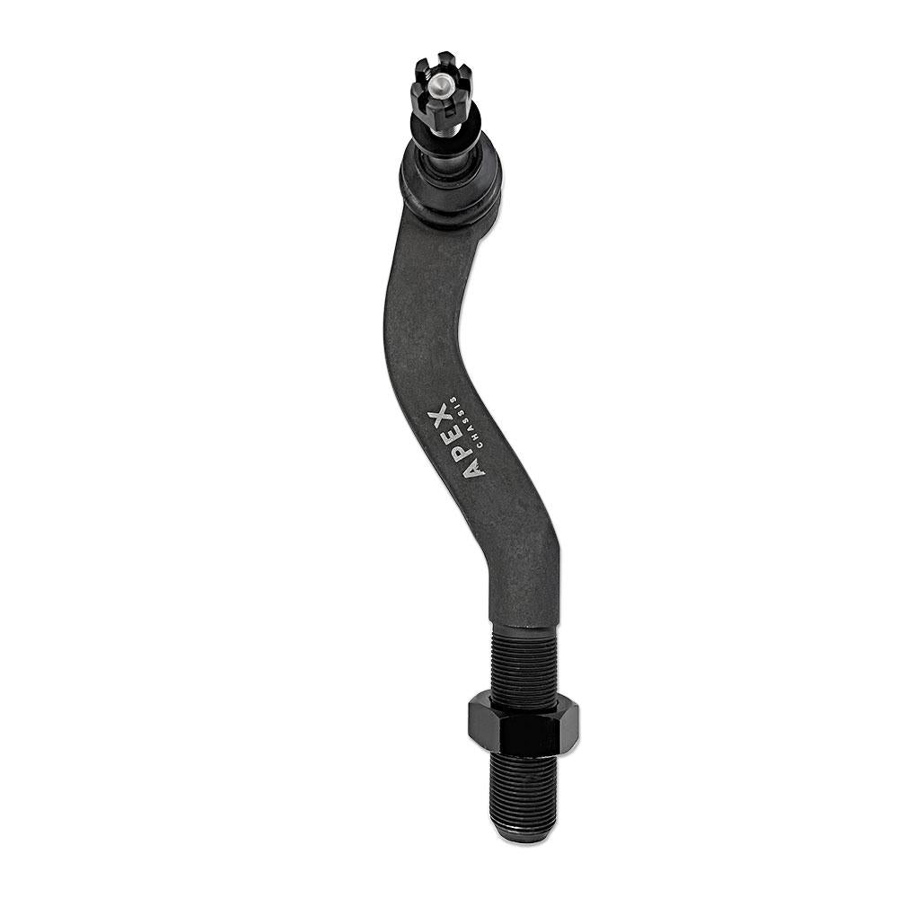 Apex Chassis Heavy Duty Tie Rod & Drag Link Assembly in Polished Aluminum Fits:  07-18 Jeep Wrangler JK/JKU.  - FLIP KIT 3.5+ inch lift.