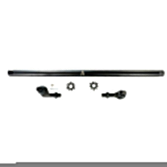 Jeep Wrangler JK - 1 Ton Drag Link Kit - Black Aluminum - No Flip Apex Chassis