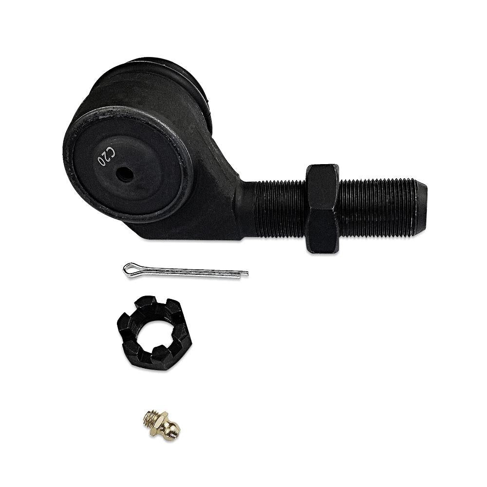 Apex Chassis Heavy Duty 1 Ton Tie Rod & Drag Link Assembly in Polished Aluminum Fits: 07-18 Jeep Wrangler JK JKU Rubicon Sahara Sport.  - FLIP KIT 3.5+ inch lift.