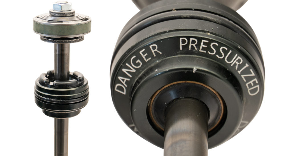 Carli Stainless Steel High Mount Steering Stabilizer, 2.5" & 4.5" Lift 08-16 FORD F250/350 4X4