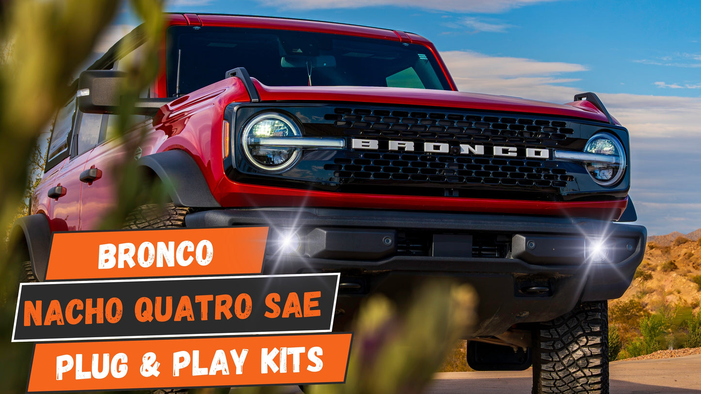 Gen 6 Bronco Plug N Play Fog Kit