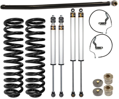 Carli COMMUTER Leveling System, Base, 2.5" Lift, 2011-16 Ford F250/F350, Diesel / Gas