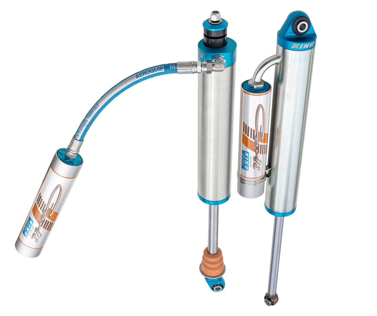 Carli Dominator 3.0 Shock Package, 4.5/5.5” Lift, 2017-23 Ford F250/F350