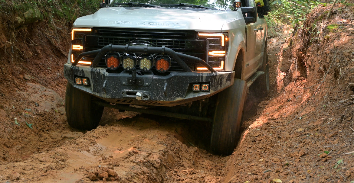 Carli Backcountry 2.0 System, Base, 4.5/5.5” Lift, 2017-22 Ford F250/F350