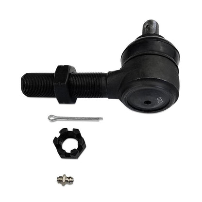 Apex Chassis Heavy Duty 1 Ton Tie Rod & Drag Link Assembly in Black Aluminum Fits: 07-18 Jeep Wrangler JK JKU Rubicon Sahara Sport.   - FLIP KIT 3.5+ inch lift.
