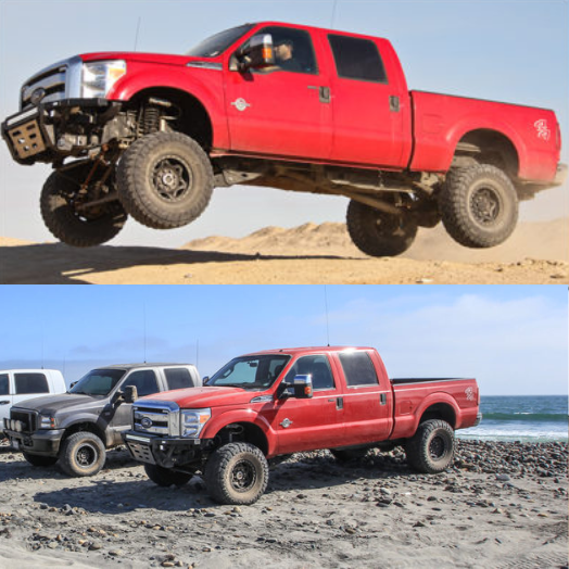 Carli Fabricated Coil Bucket, Dominator Only 08-16 FORD F250/350 4X4